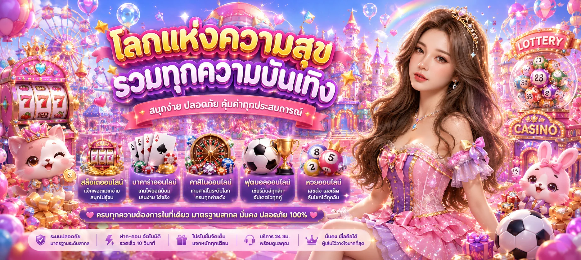 เกมสล็อตและบาคาร่าออนไลน์ยอดนิยมบน OTTONEW
